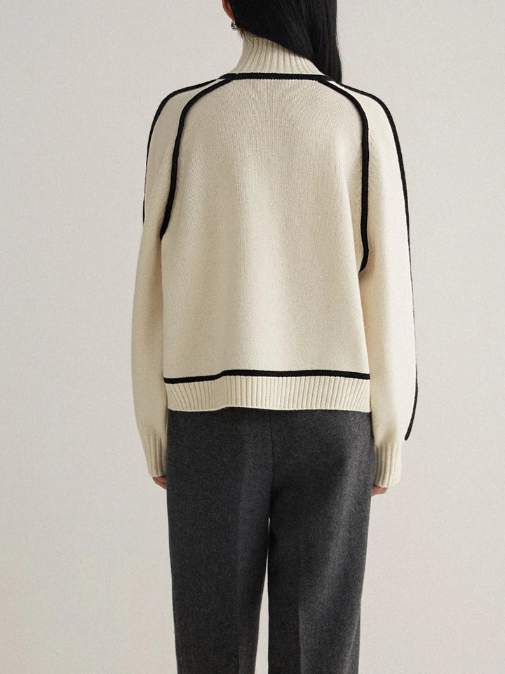 Corwynn London | Signature Cashmere Contrast Jumper