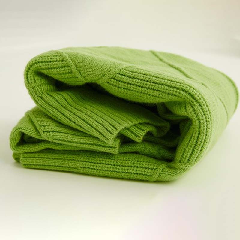 Eleanor™ | Textured Turtleneck Knit Sweater